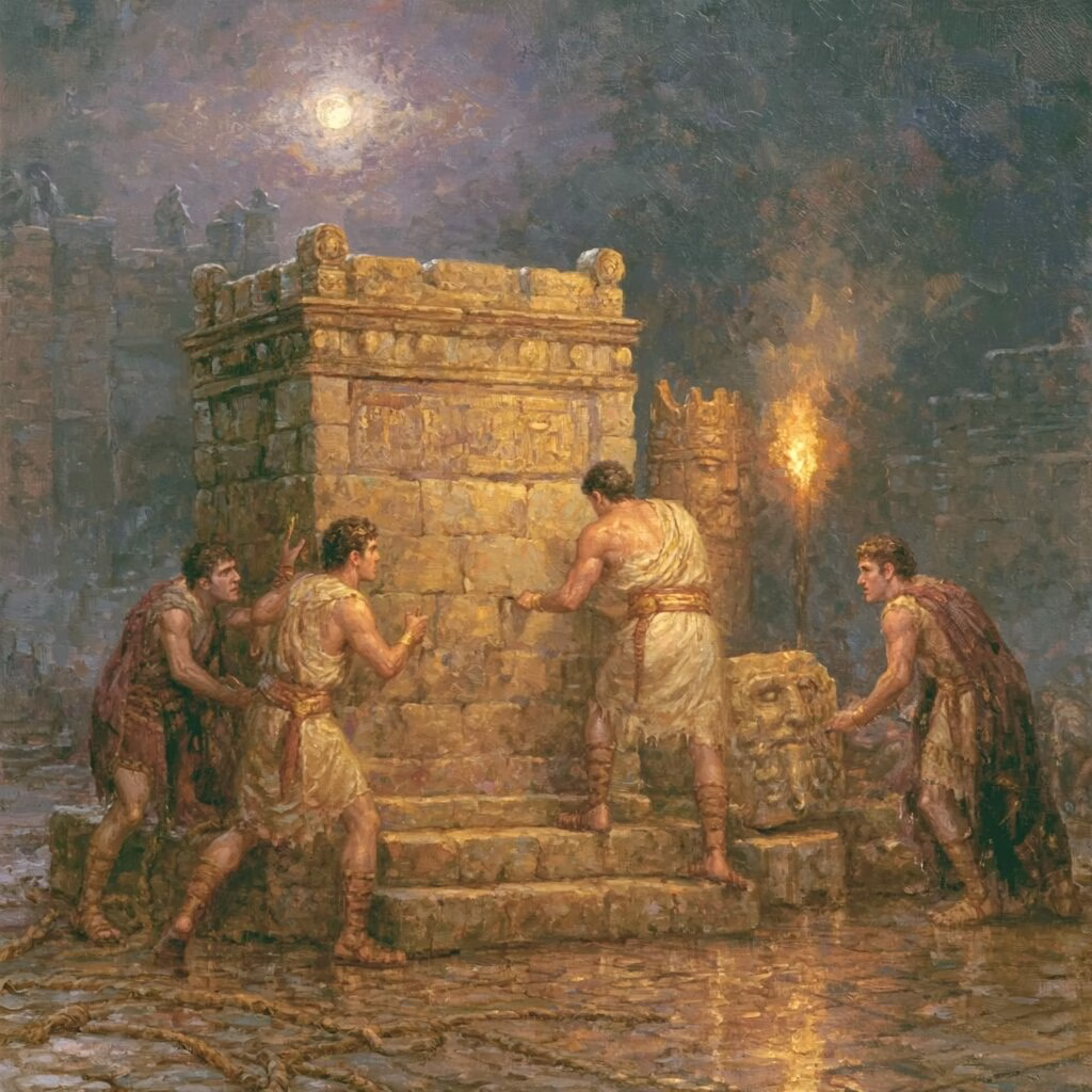 The Story of Gideon Destroying Baal
