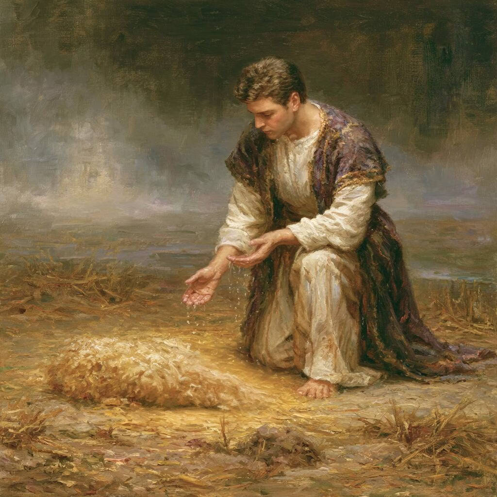 The Story of Gideon and the Fleece